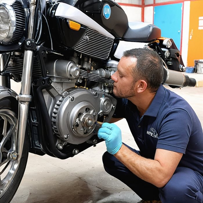 Nettoyage Efficace d'un Moteur de Voiture Huileux