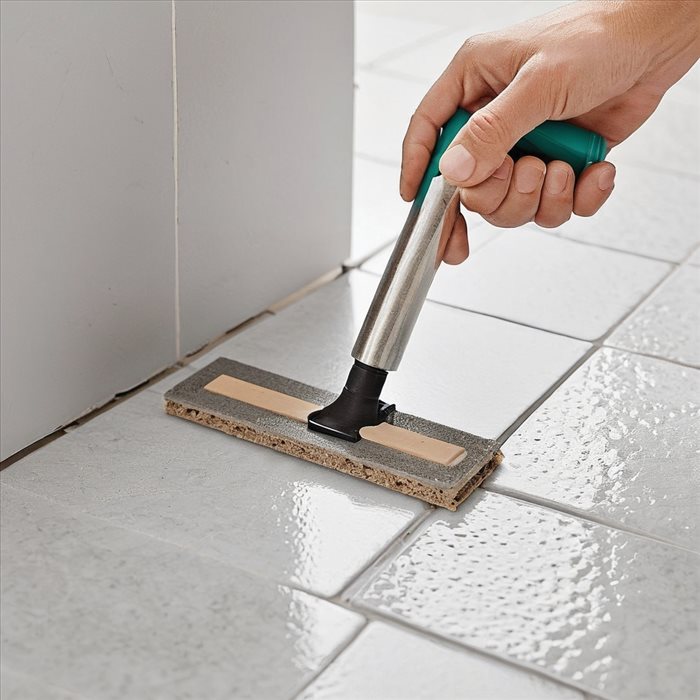Nettoyage Impeccable des Joints de Carrelage