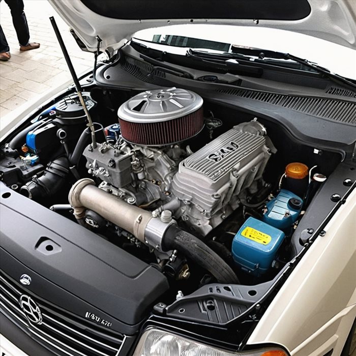 Nettoyer un Moteur de Voiture