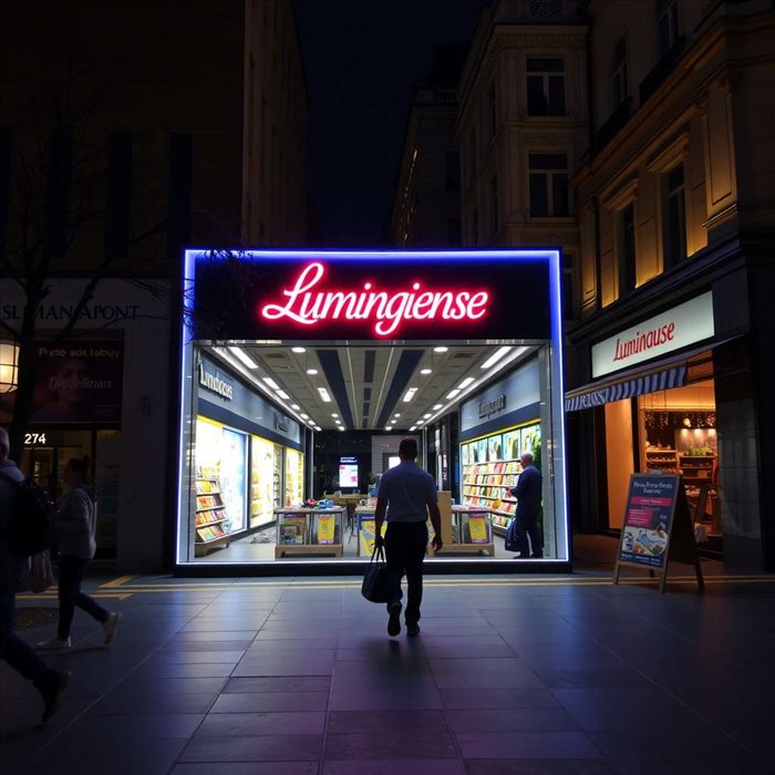 Conseils pour Installer une Enseigne Lumineuse en Boutique