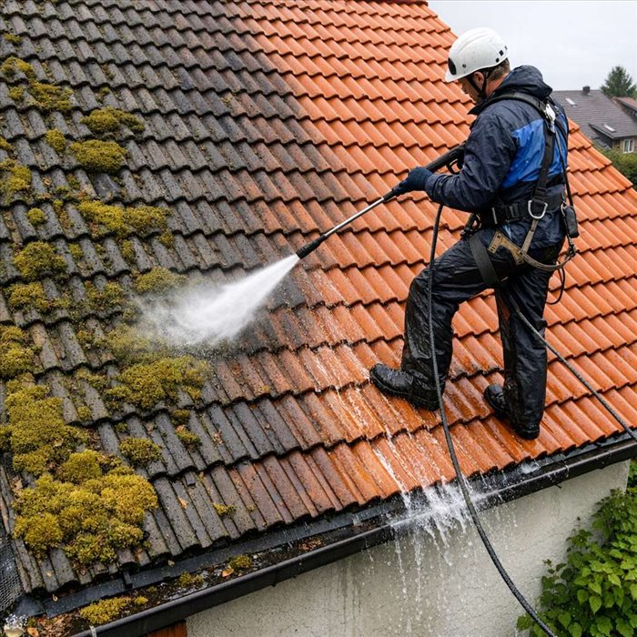Pourquoi le démoussage de toiture est-il indispensable ?
