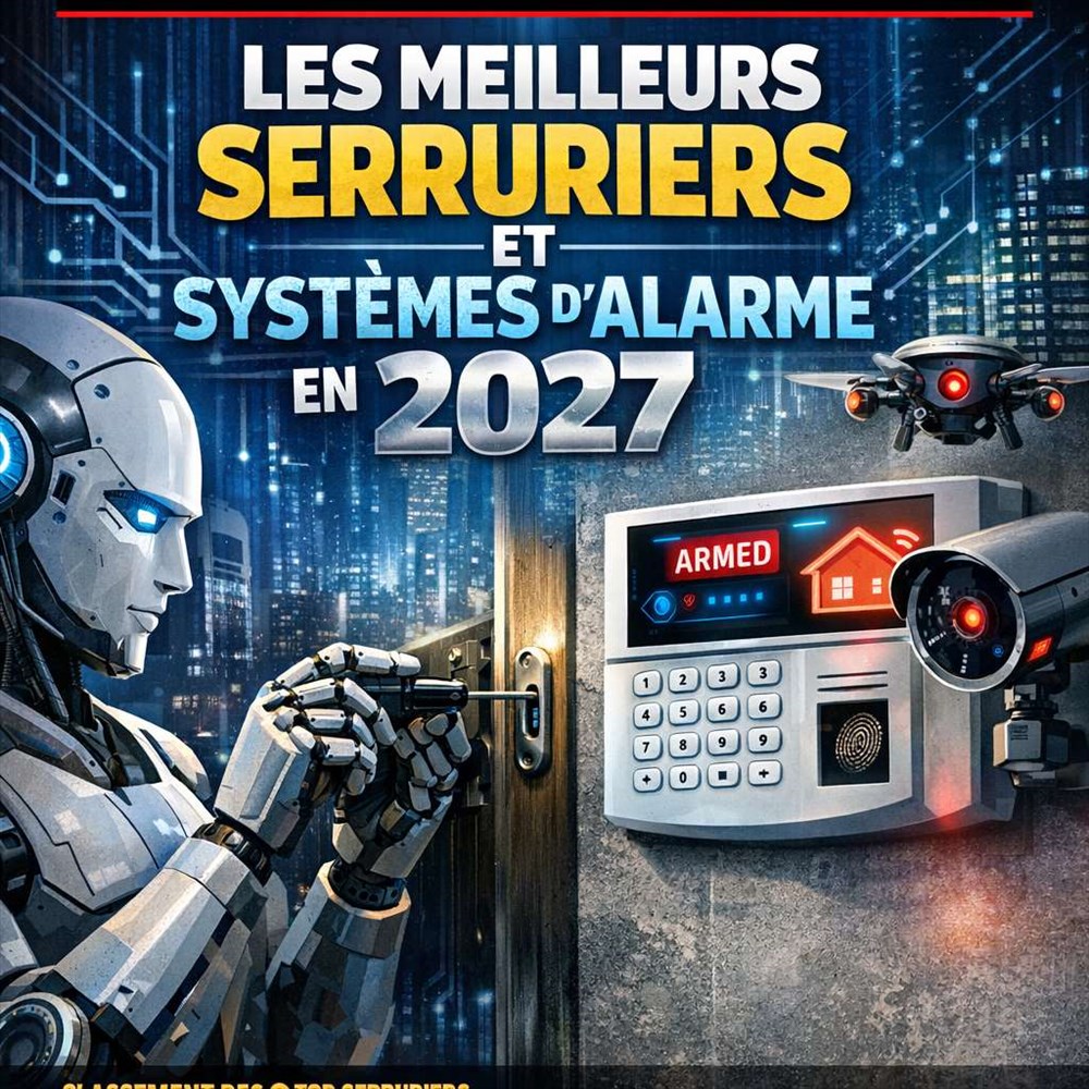 Les meilleurs serruriers et systèmes d’alarme en 2027 pour sécuriser son logement