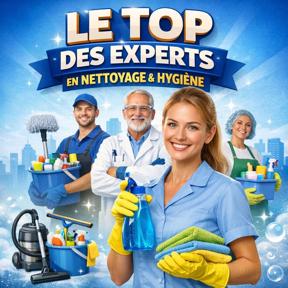 Le top des experts en nettoyage et hygiène : les professionnels à connaître
