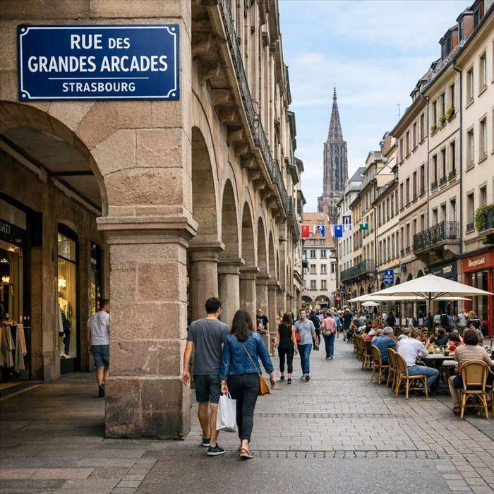 Rue des Grandes Arcades à Strasbourg : guide complet