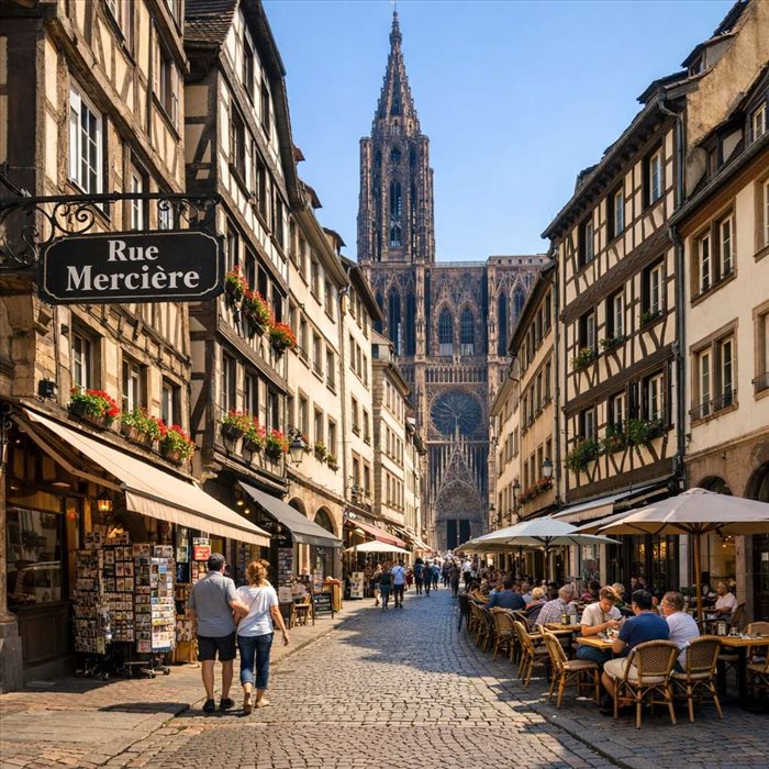 Rue Mercière à Strasbourg : histoire, charme et visite