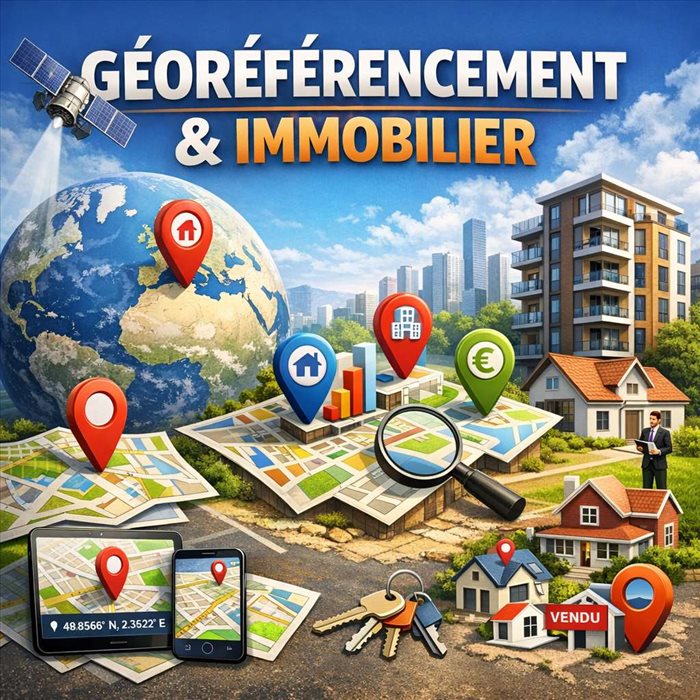 Géoréférencement et immobilier : quand la précision valorise chaque mètre carré