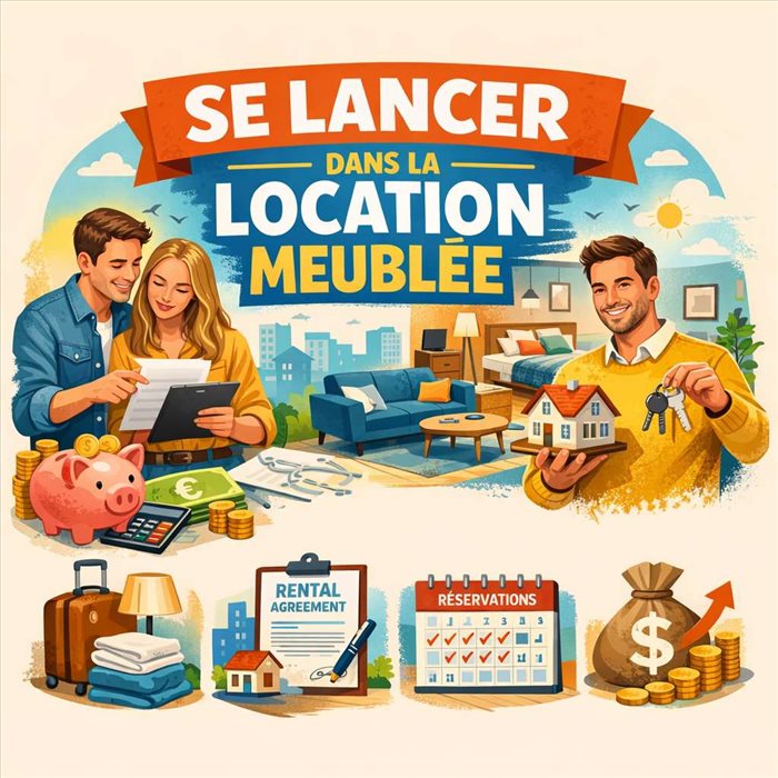 Se lancer dans la location meublée : les étapes essentielles