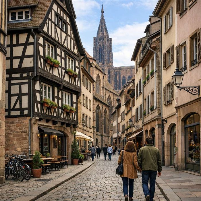 Rue des Frères à Strasbourg : histoire et charme du centre-ville