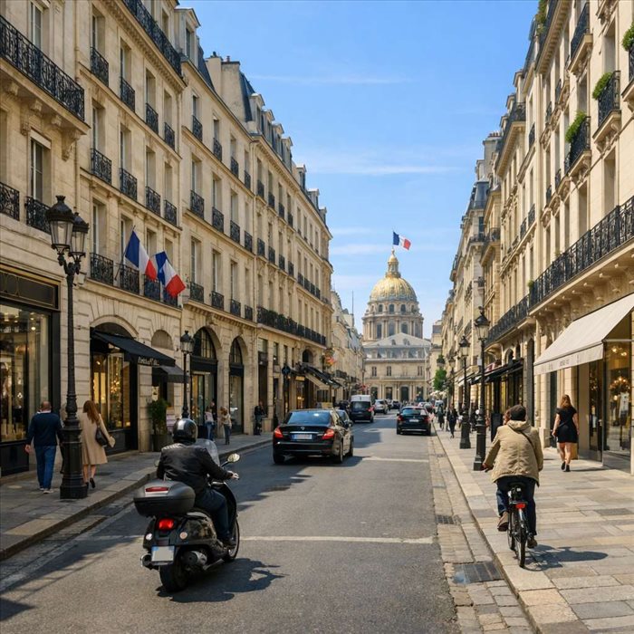 Rue du Faubourg Saint-Honoré à Paris : histoire et luxe