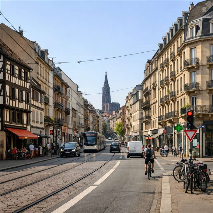 Rue du Faubourg National à Strasbourg : guide complet