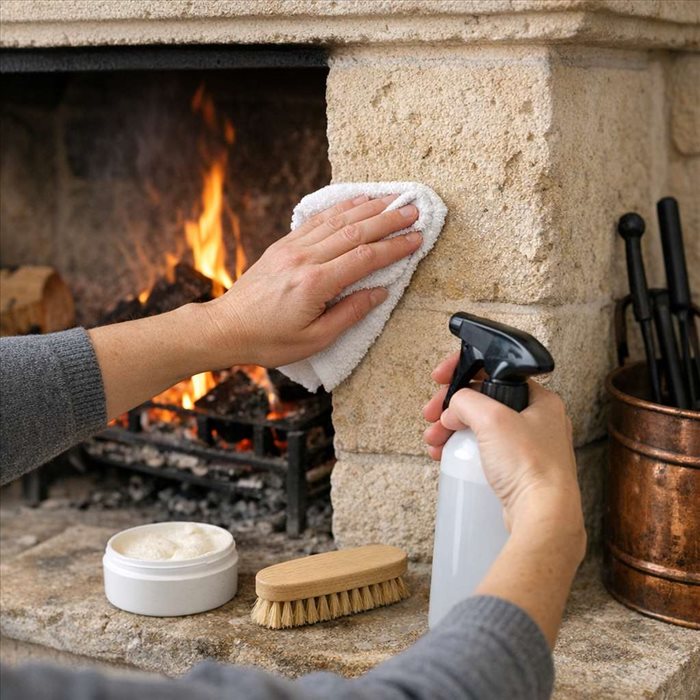 Entretenir la pierre d’une cheminée : méthodes et astuces
